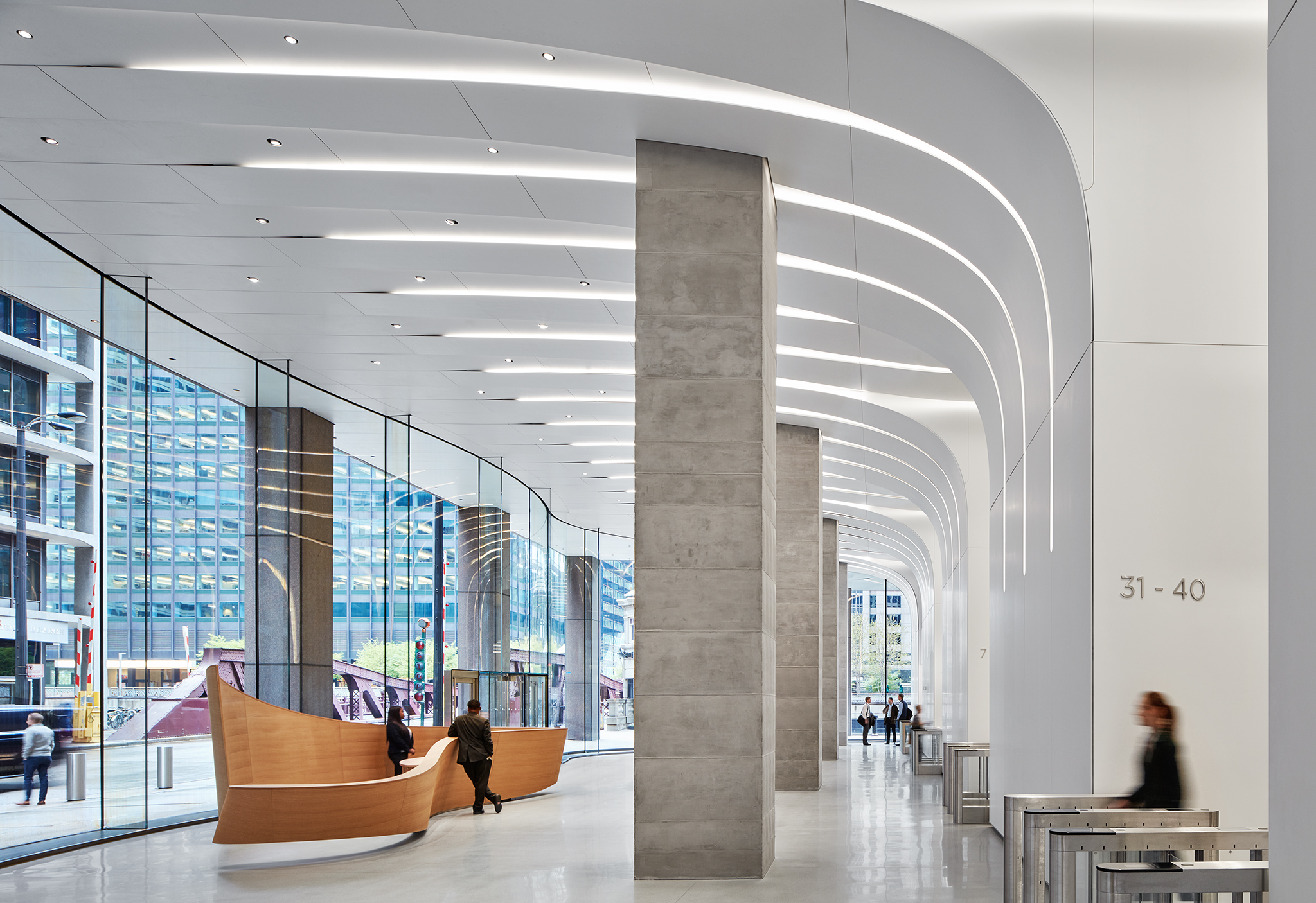 芝加哥 Loop 区商业大厅改造丨美国芝加哥丨Krueck Sexton Partners-20