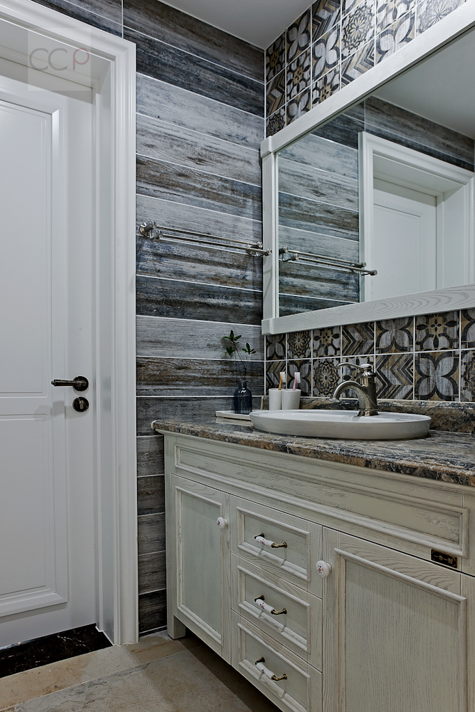 美式风情的绿城御园家装实景-23