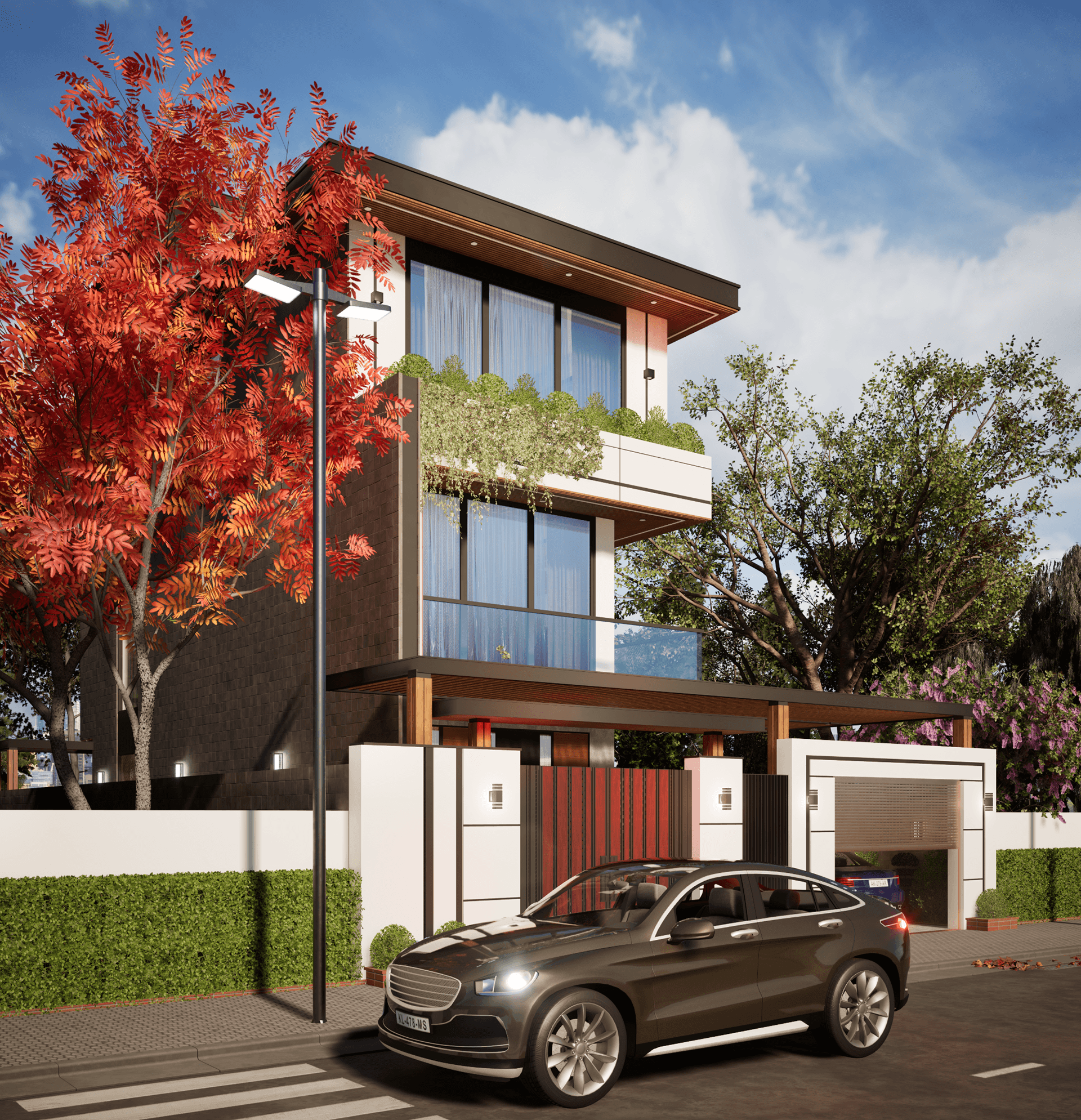 03:- Exterior villa visualization-2