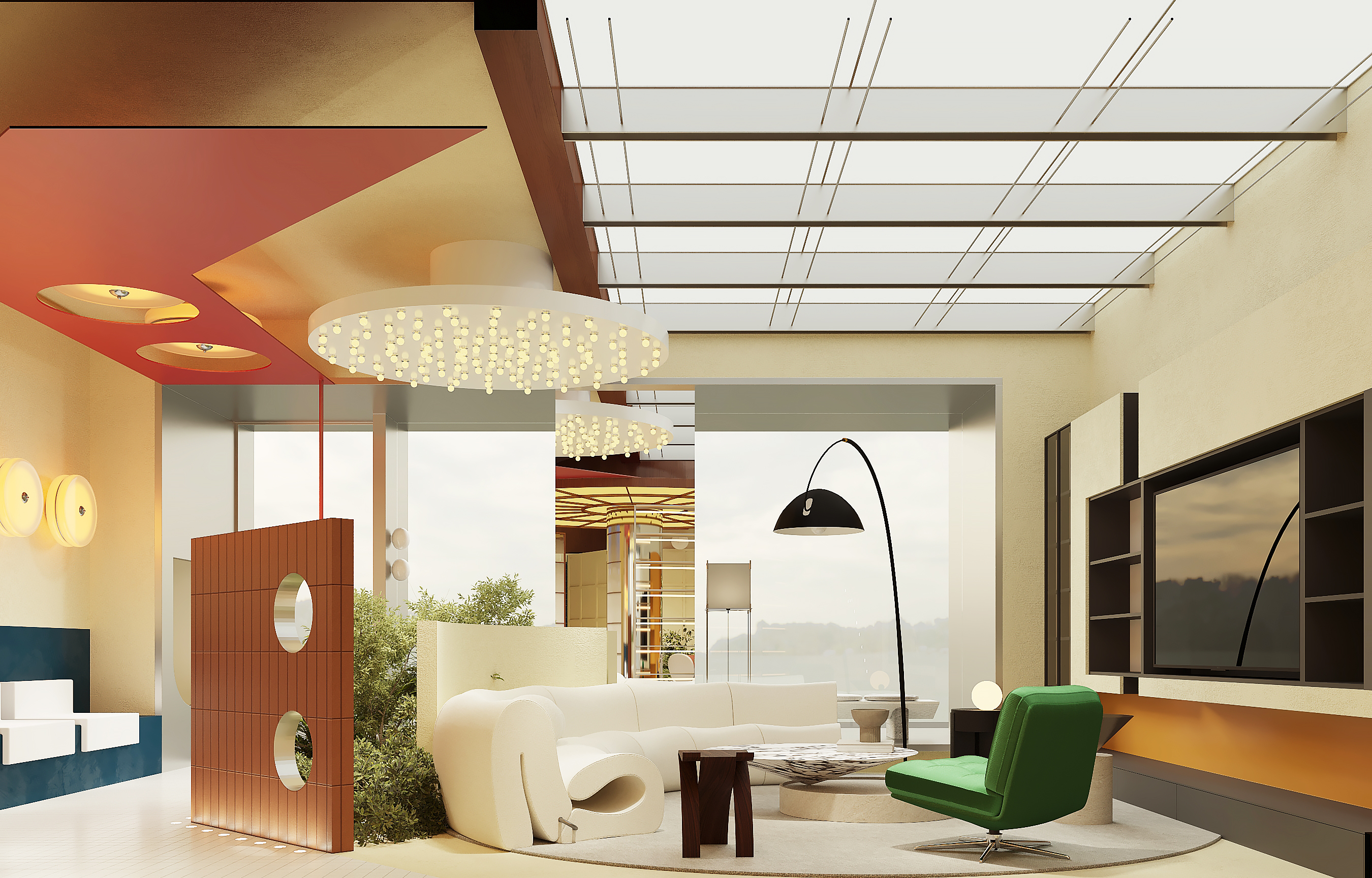 中古包豪斯定制办公展陈空间-1