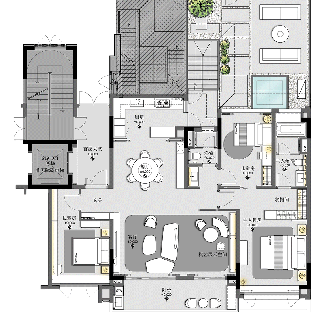 广州越秀·星航 141㎡样板房丨中国广州丨广州安研室内设计咨询有限公司-74