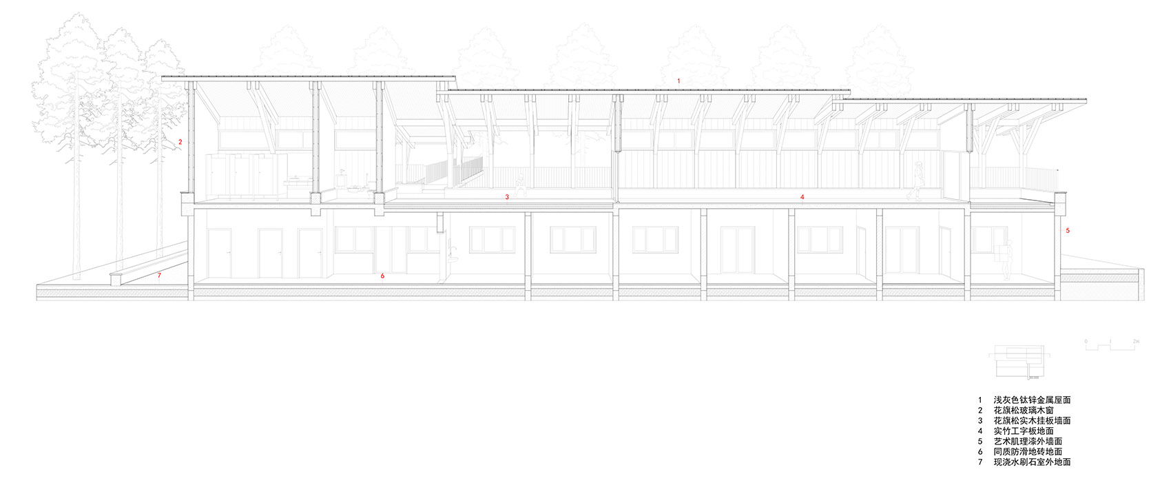 长宁外环生态公园带市民服务驿站丨中国长宁丨致正建筑工作室,冶是建筑-95