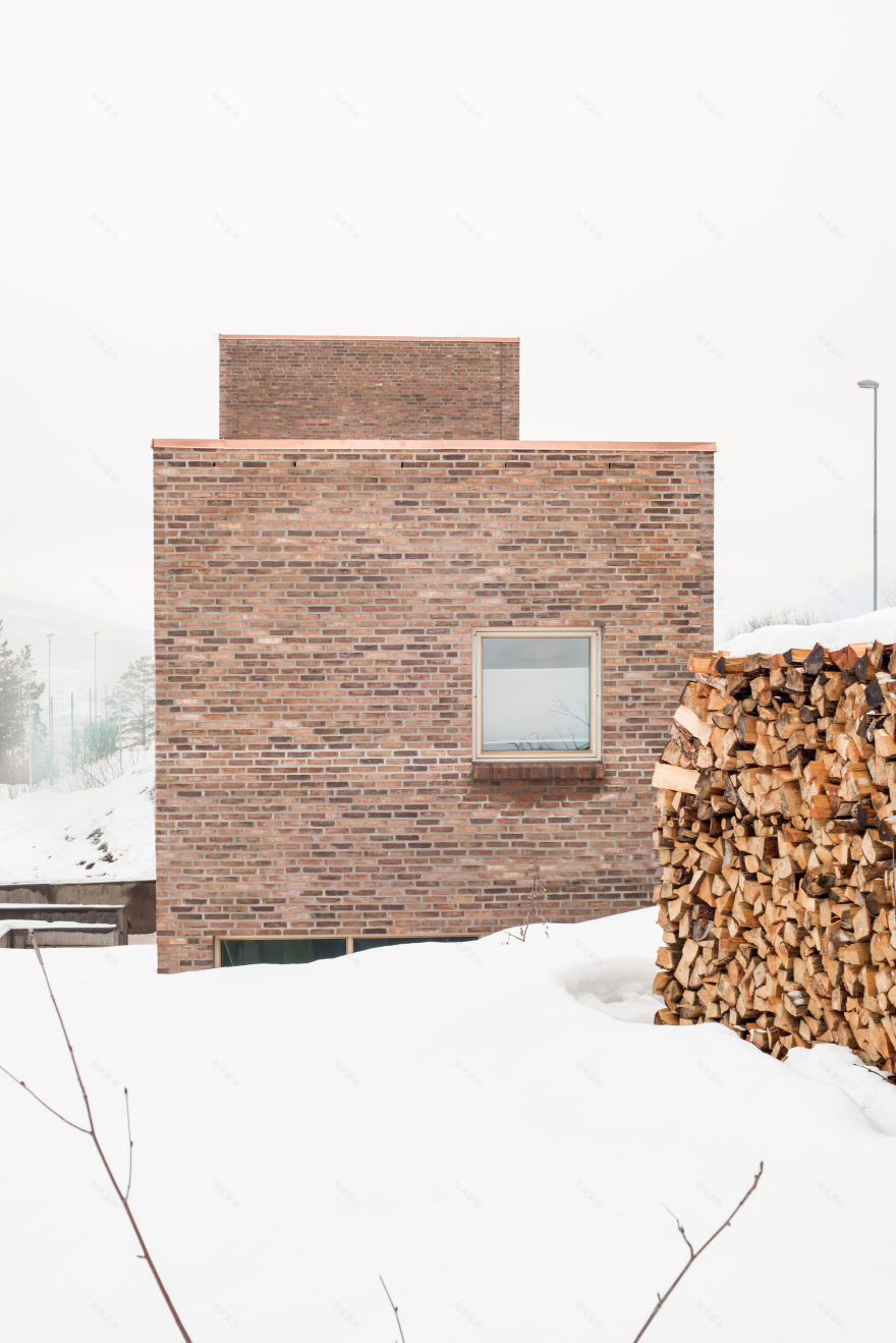 带塔的砖房丨挪威丨Sanden+Hodnekvam Architects-8