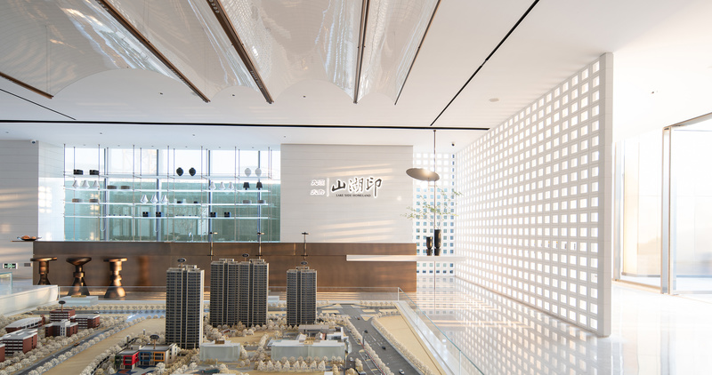 湖居者的生活图鉴 · 南昌九颂大唐山湖印售楼部丨中国南昌丨广州奥迅室内设计有限公司-7