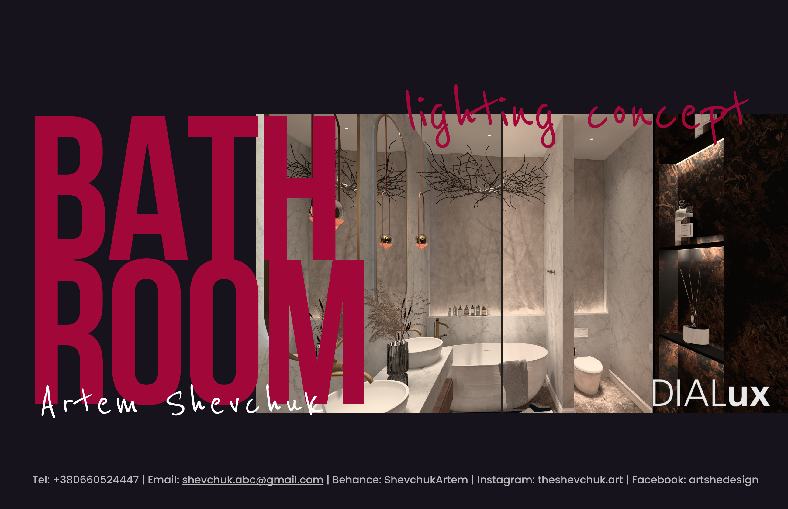 BATHROOM LIGHTING DESIGN | Dialux Evo-0