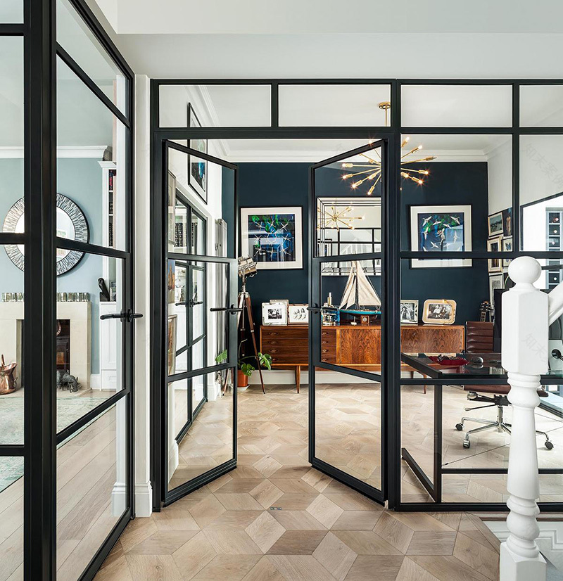 英国伦敦优雅现代设计住宅-9