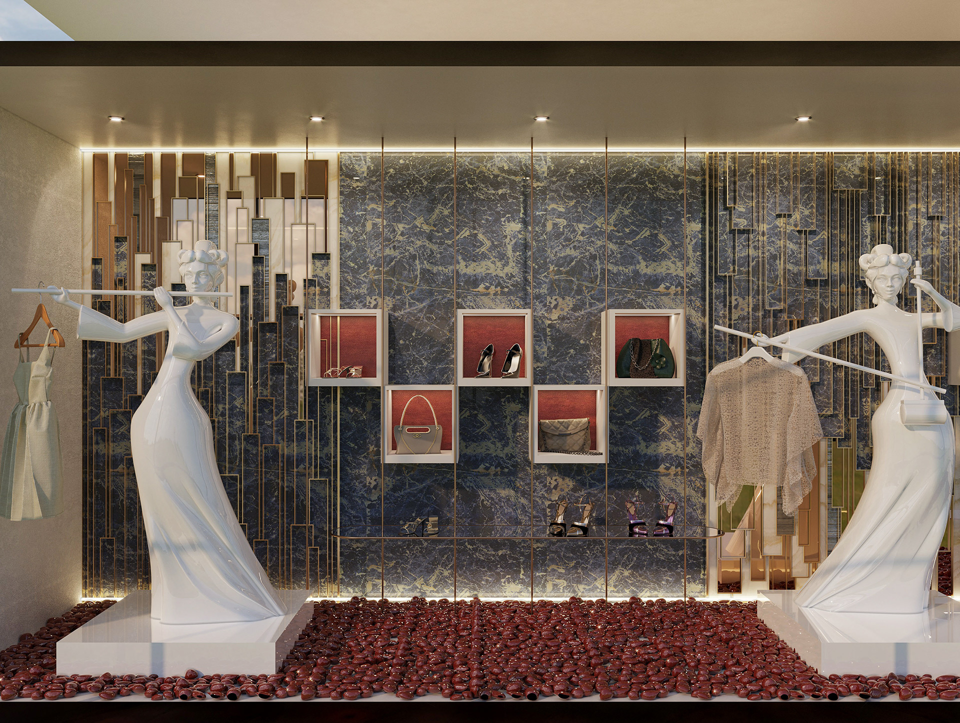 Women Clothıng Store 室内设计丨Dilan Demircigil-30