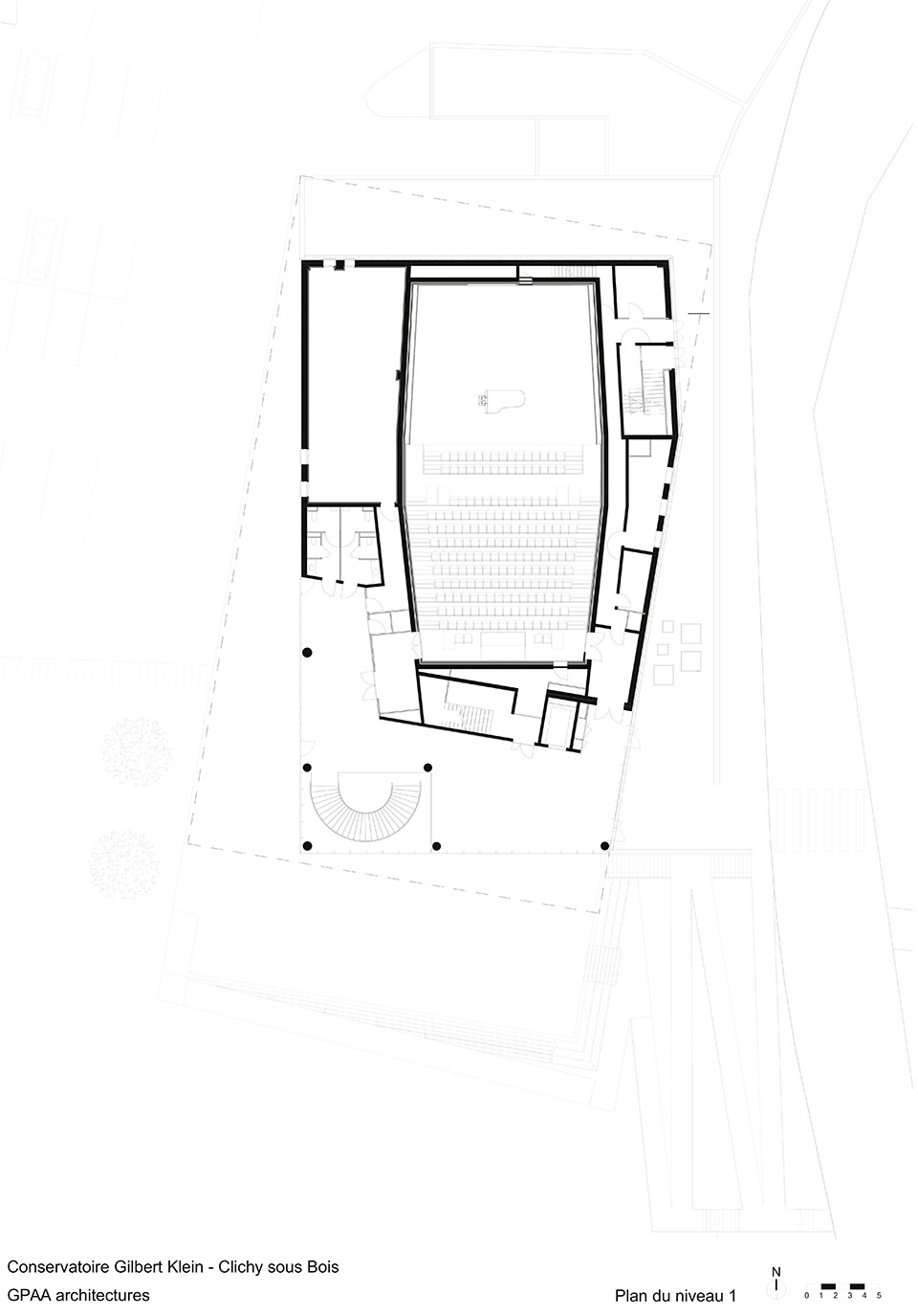 Gilbert Klein 音乐学院丨法国丨GPAA architectures-74