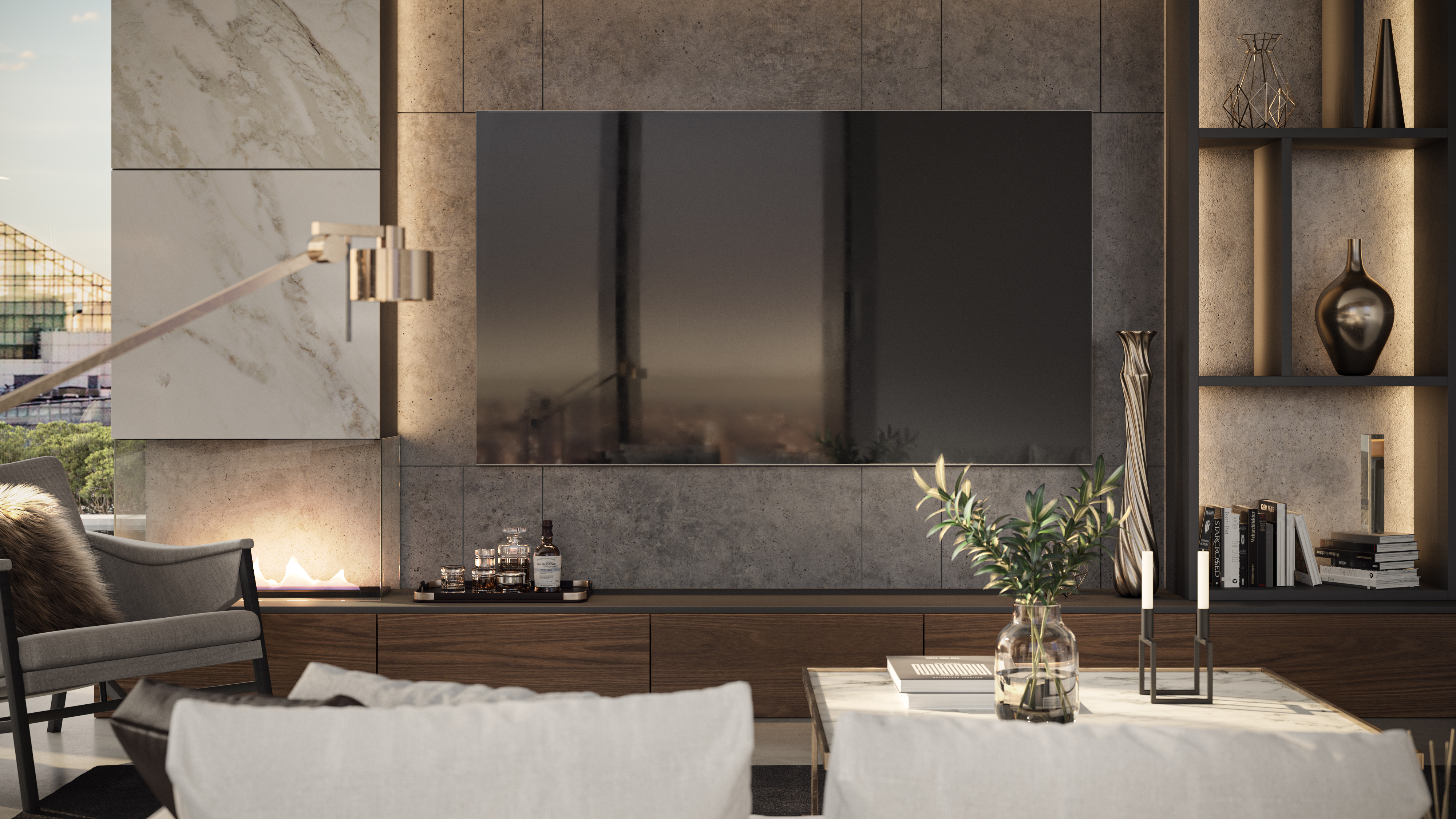 纽约市中心豪华公寓丨美国纽约市-6