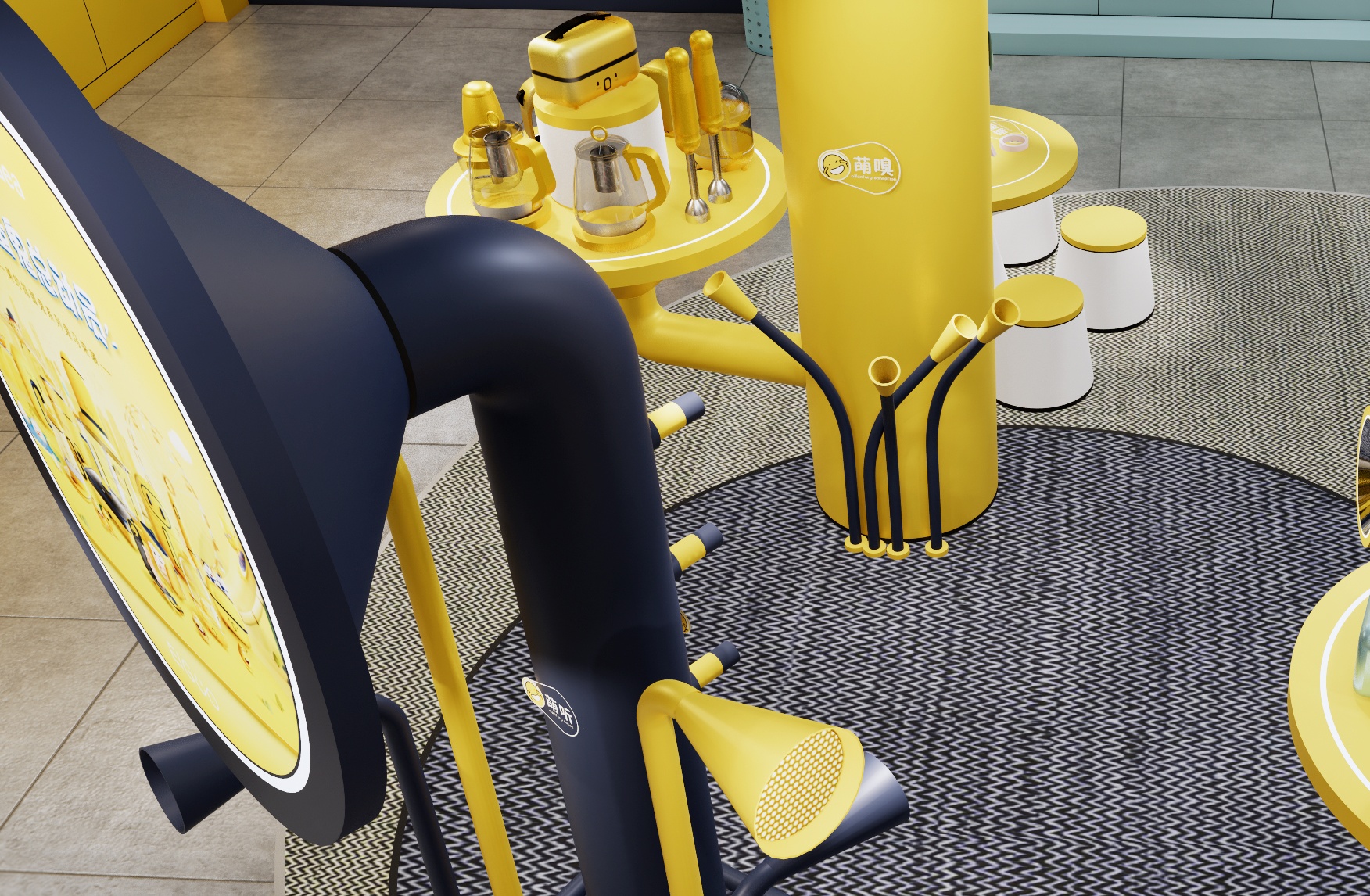 美的萌潮体验店丨中国山东丨店与面(广州)创意设计有限公司-21