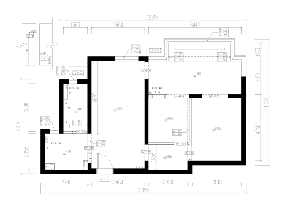 武汉万科高尔夫城市花园 95 平米简约治愈系住宅设计-9