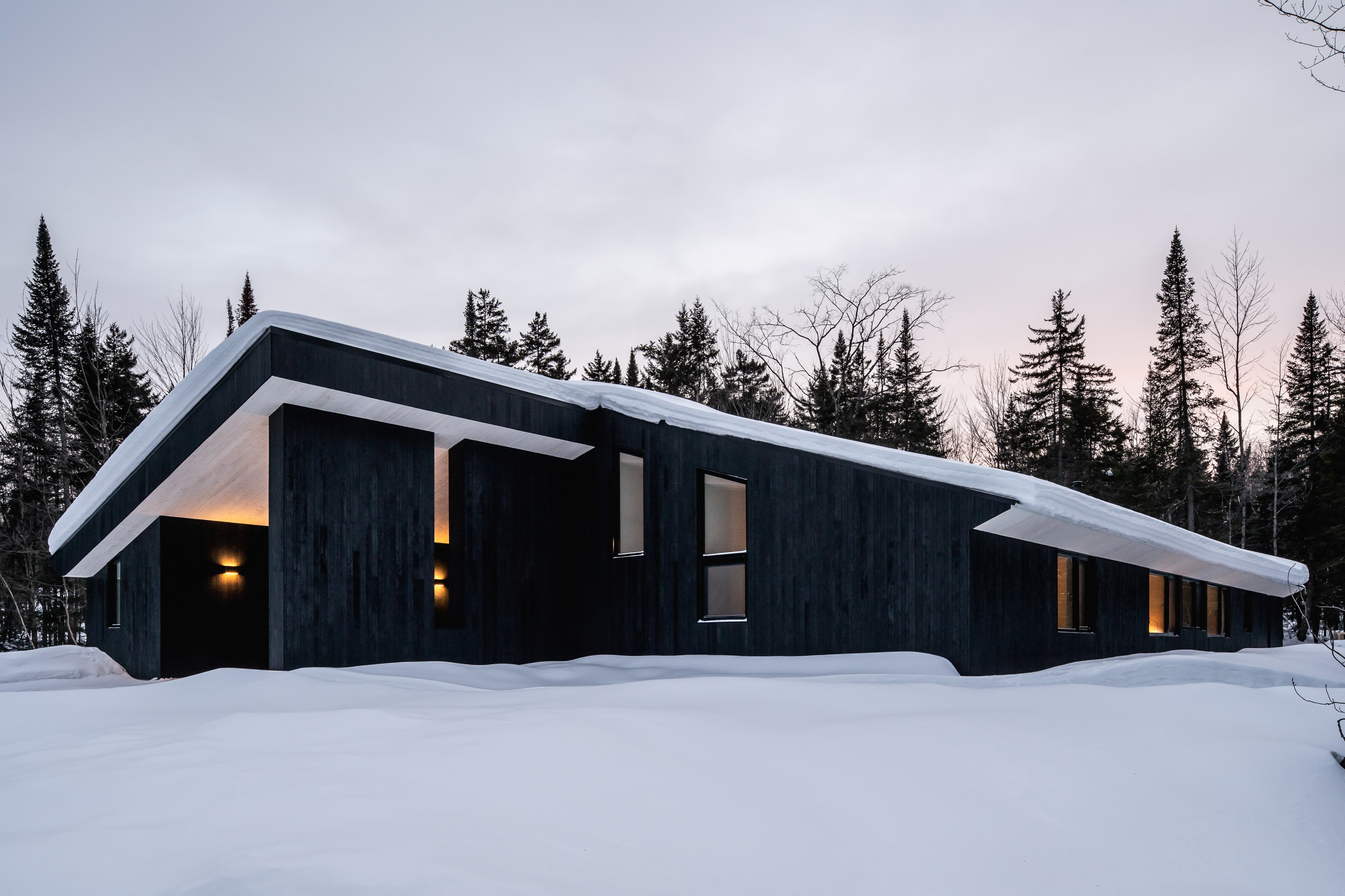 加拿大森林中的艺术创作绿洲丨Nicholas Francoeur-25