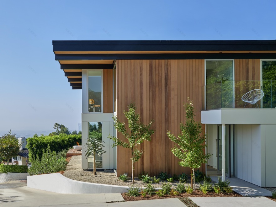 贝弗利格罗夫住宅丨美国洛杉矶丨Assembledge+-13