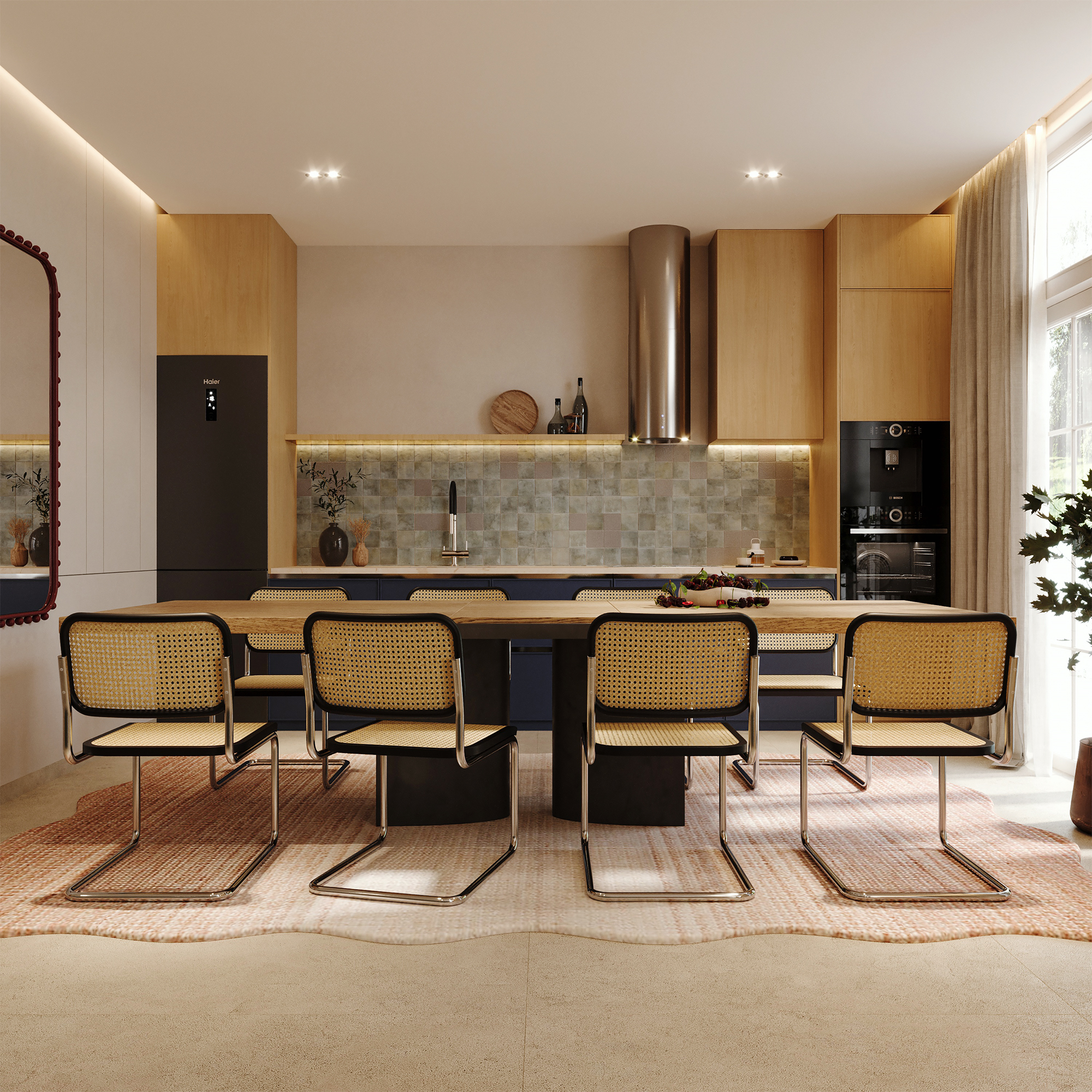 The IN BETWEEN SPACE · 客厅设计丨埃及开罗-8