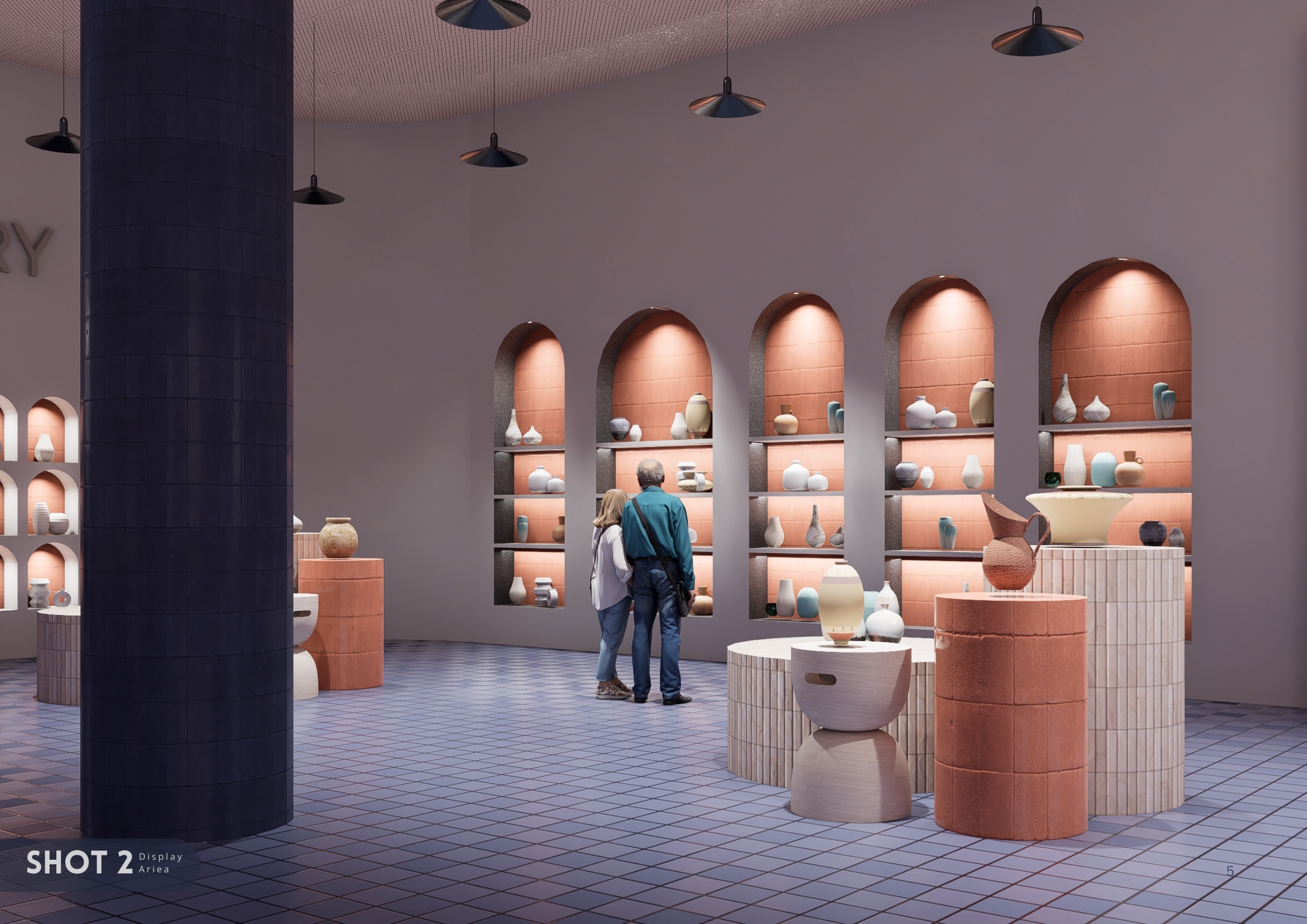 Khazaf Gallery室内设计丨埃及开罗-11