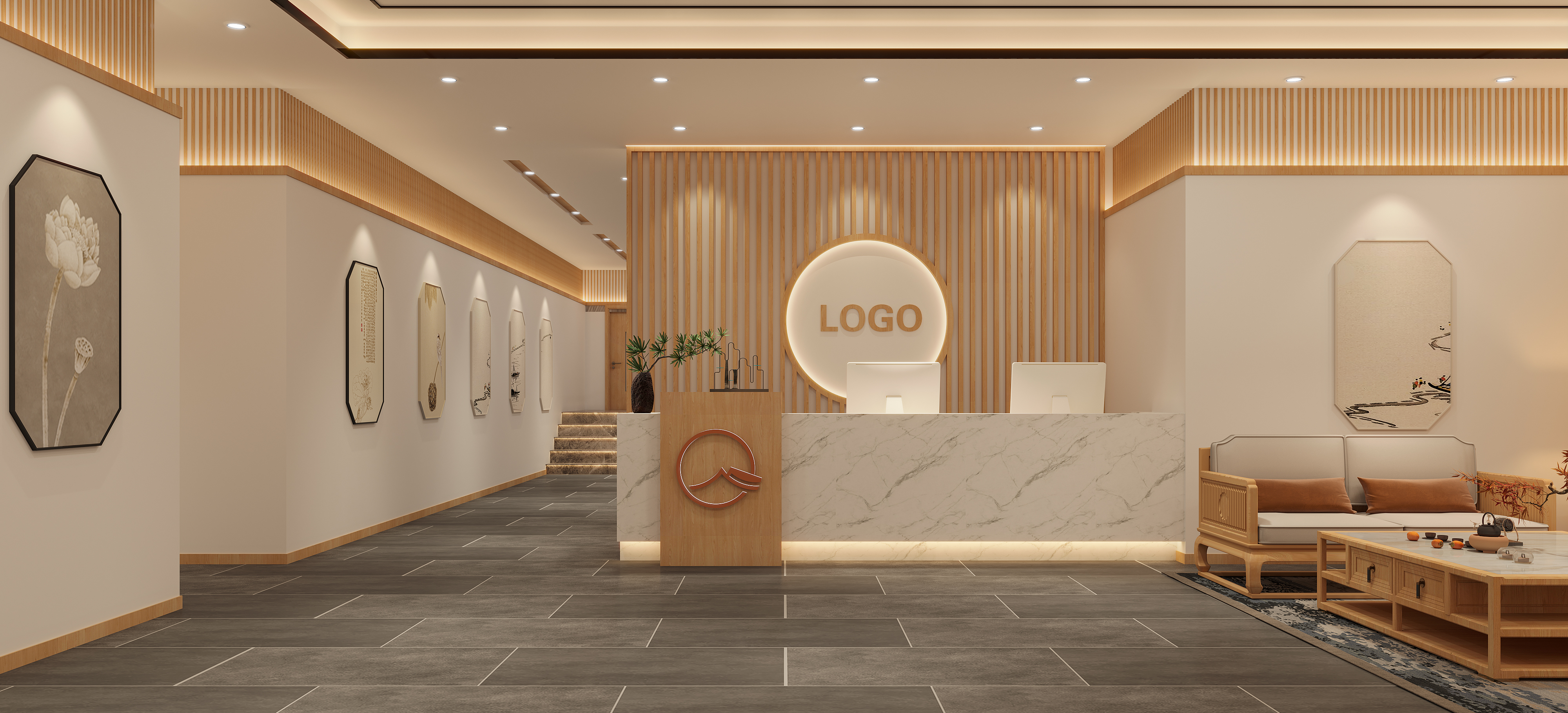 「东方雅韵・疗愈秘境」按摩店设计：在诗意里卸下心防-6