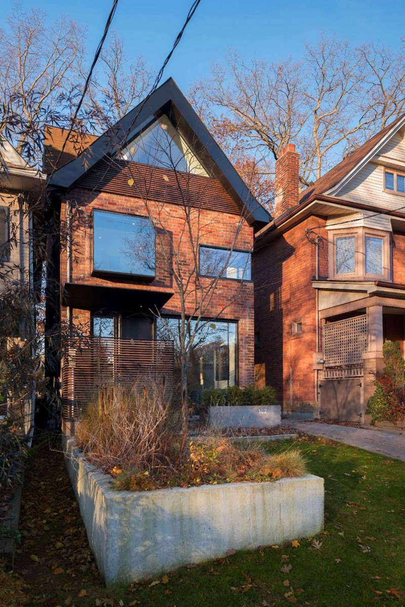 豪华别墅 现代风格建筑改造之多伦多爱德华式住宅改建-8
