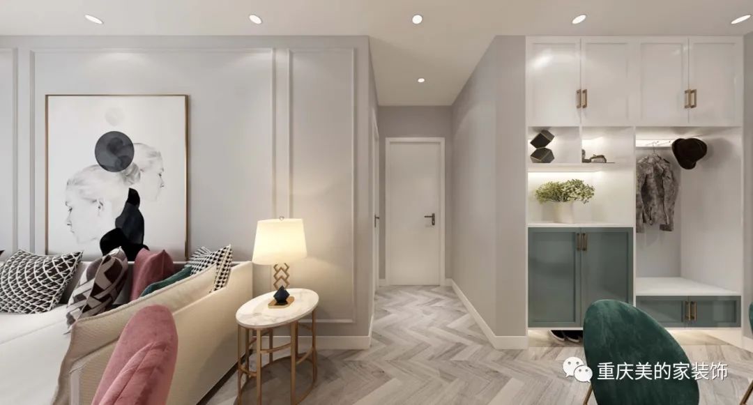 龙湖悠澜 142㎡莫兰迪色暖居,高级感与温馨并存-16