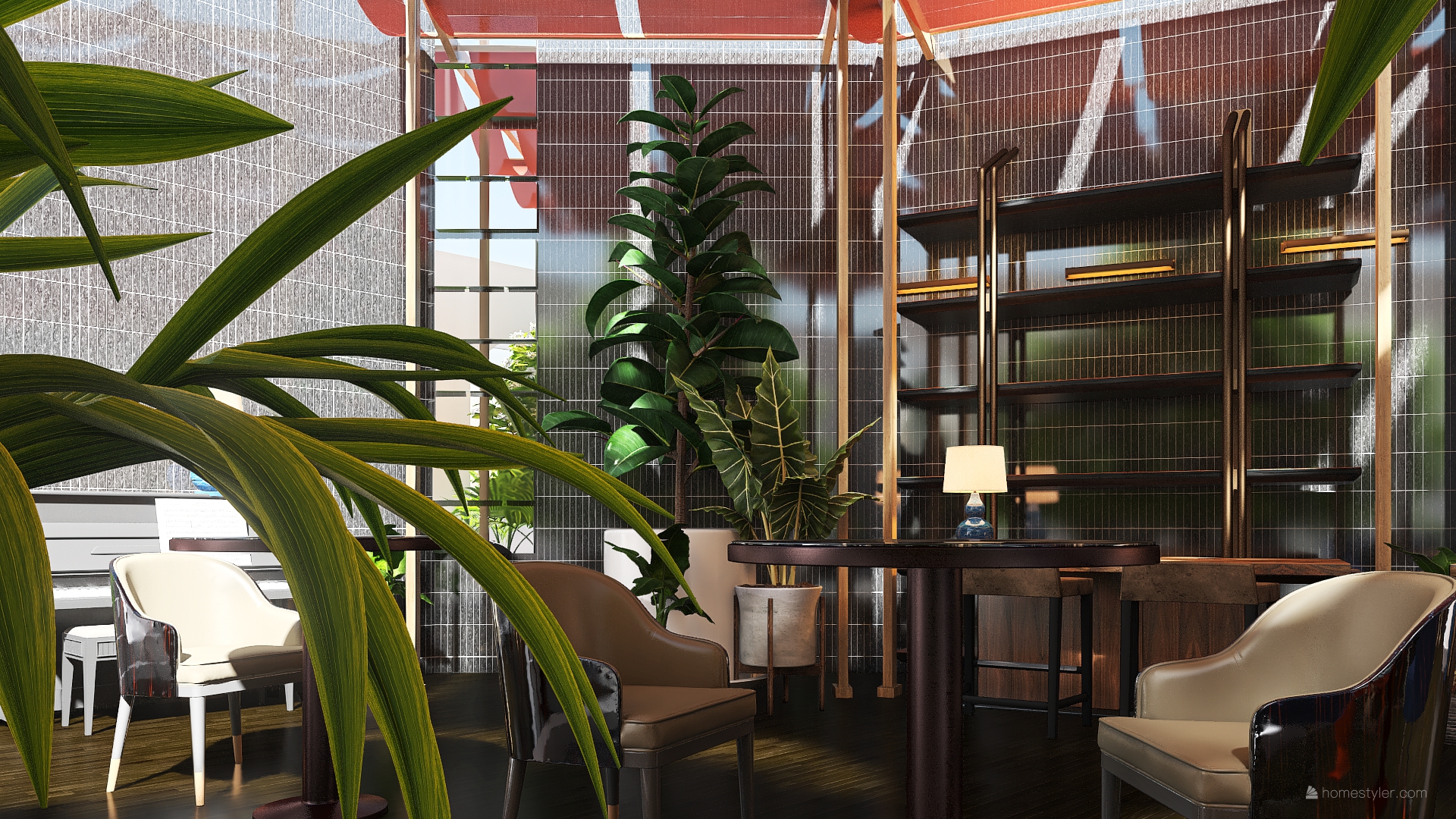 Cafe Interior Design Staging-3