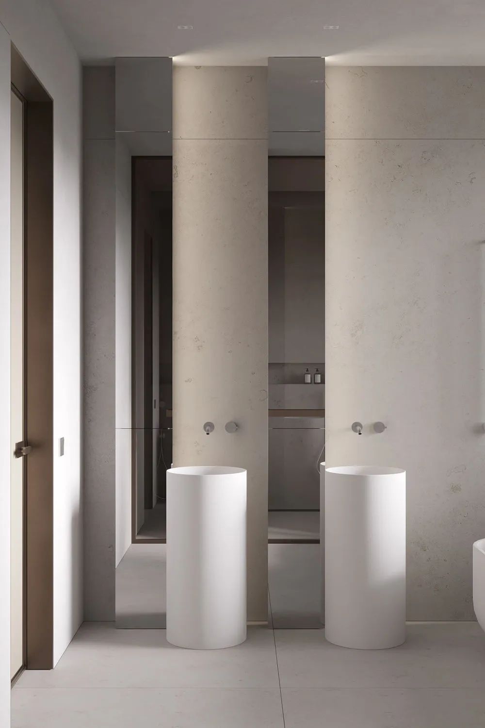 盐系简约,静美!灰白木色打造宁静家居空间丨星艺装饰广州总部-70