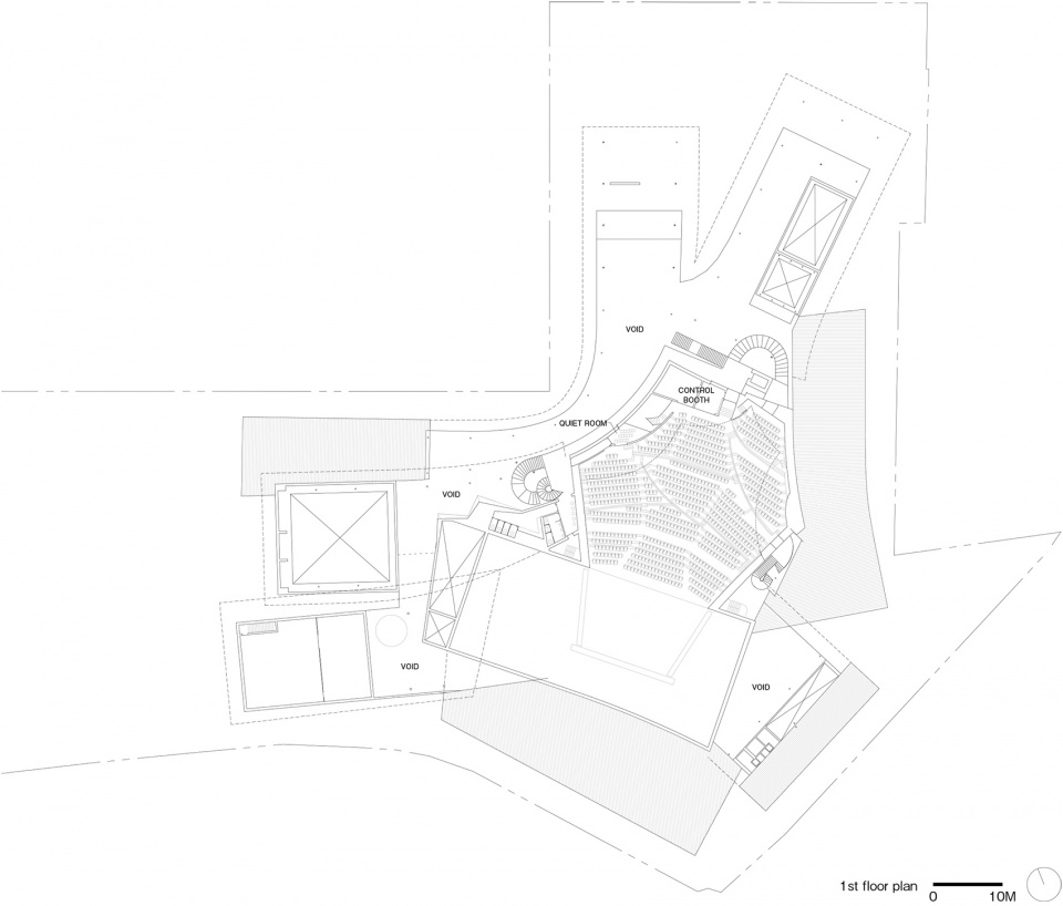 鹤冈市文化会馆 | 自然与社区的现代对话-31