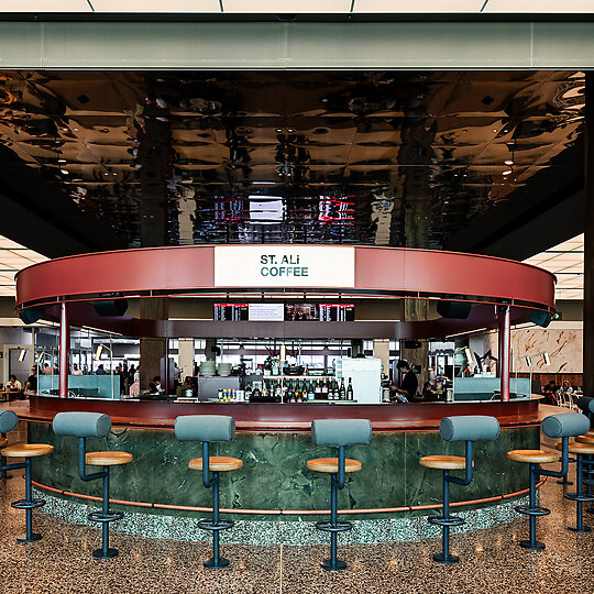 ST. ALi Kiosk Melbourne Airport by Jackson Clements Burrows Architects | Australian Interior Design Awards-0