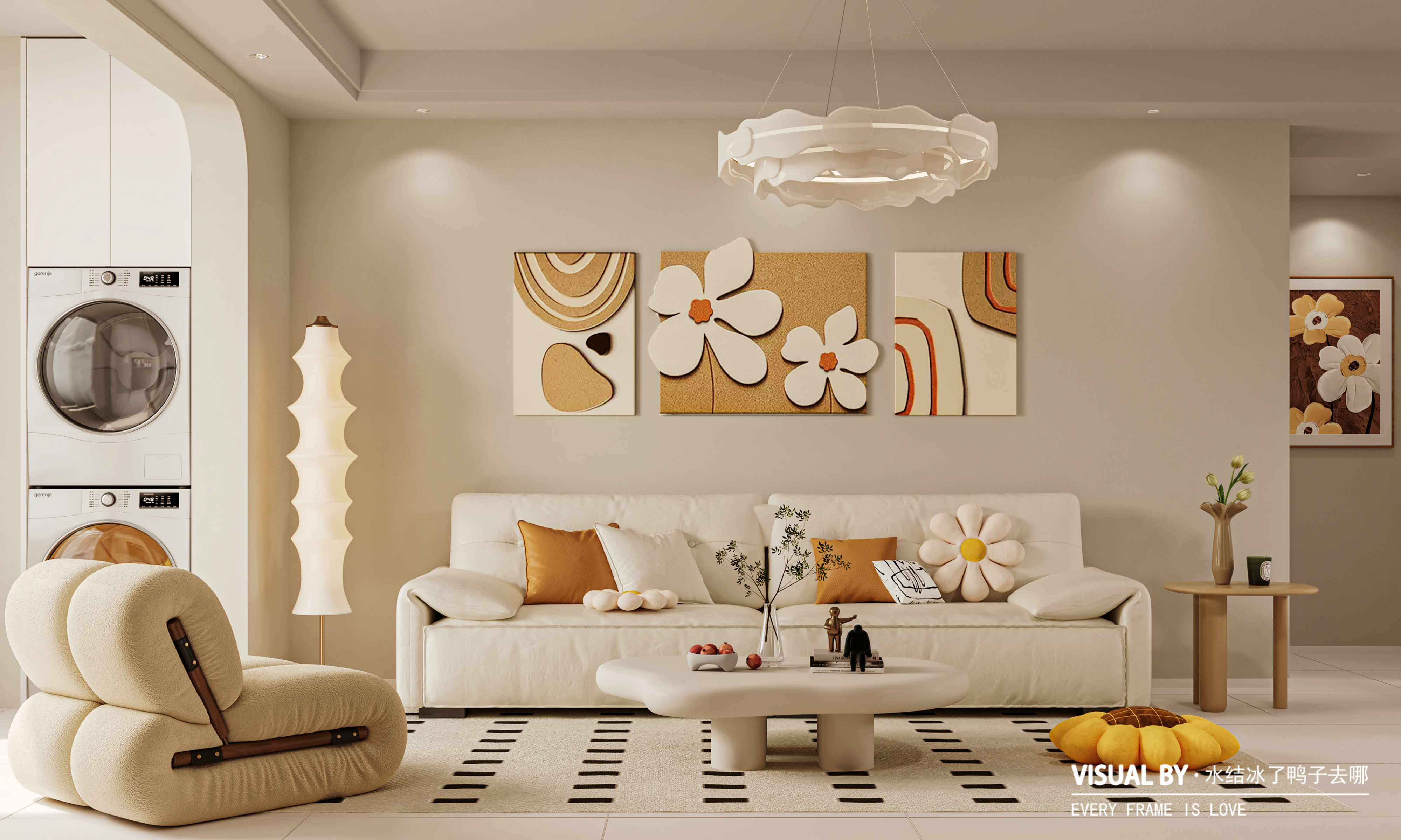 可爱奶油风效果图-1