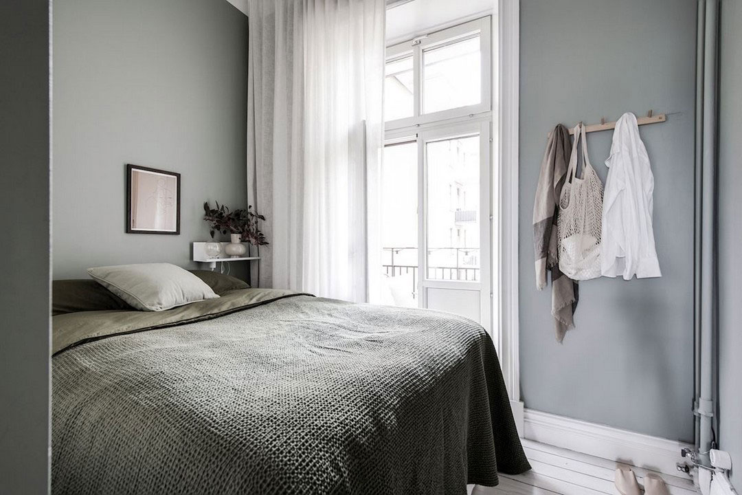 瑞典现代公寓 | 优雅室内与阳台烧烤的完美平衡-10