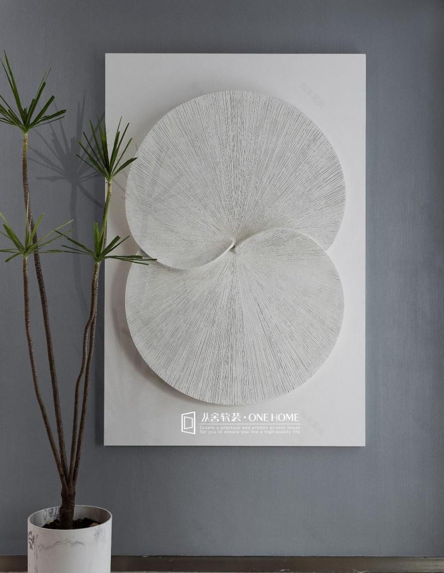 广州时代外滩 268㎡精装房软装改造 | 简约与艺术的完美融合-0