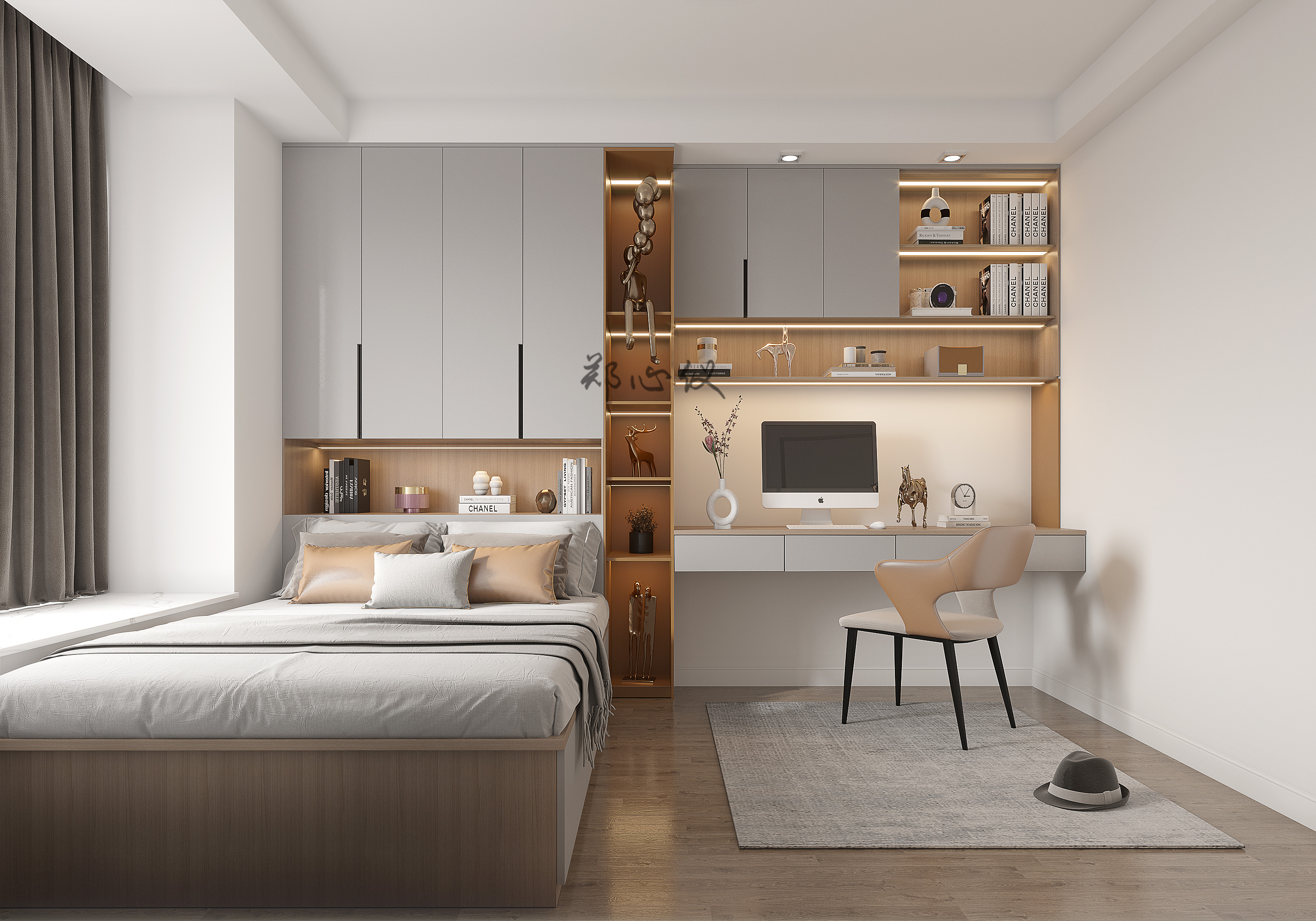 现代简约平层设计-4