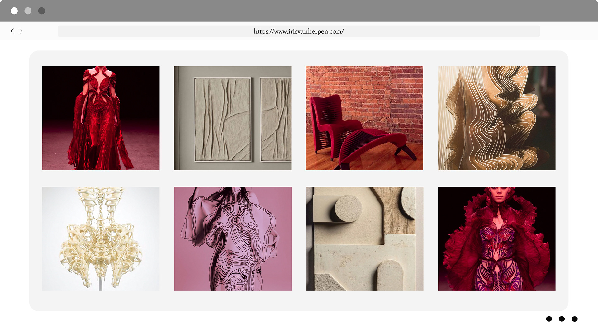 Iris Van Herpen 风格客厅设计-4