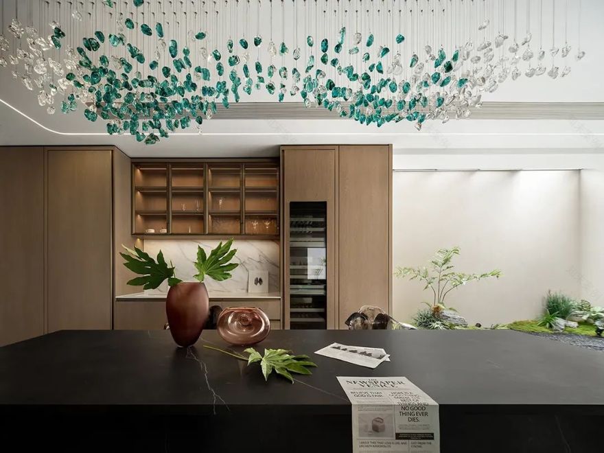 600㎡轻奢豪宅丨南京既白空间设计 李文杰-33