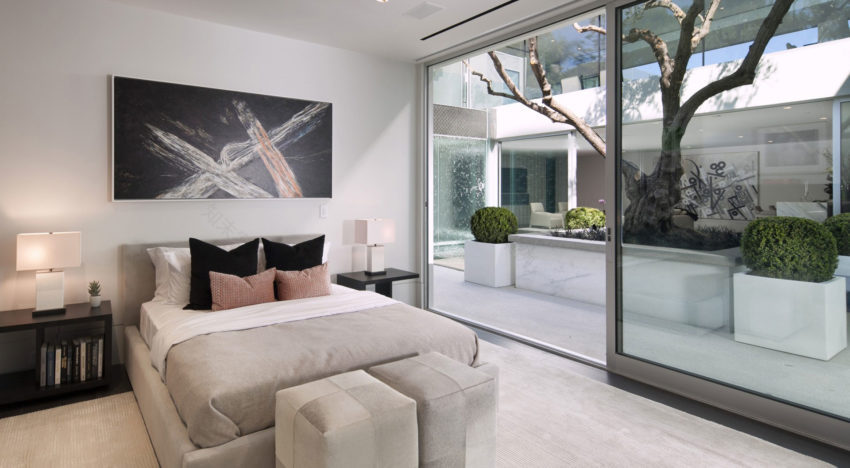 加州卡拉山脊豪华住宅,现代设计融入自然景观-19