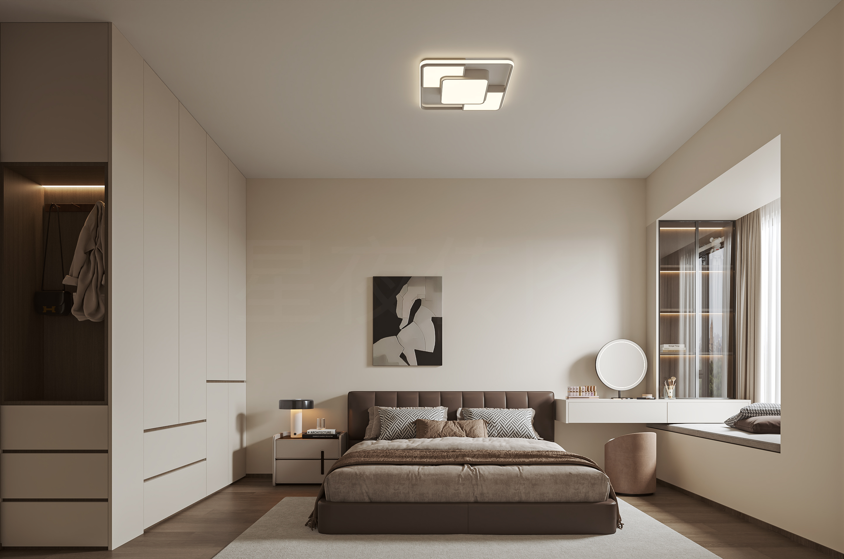 现代卧室及家装软装搭配合集-4