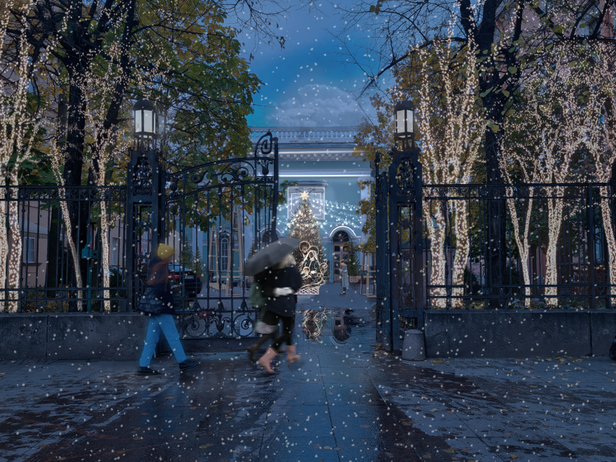 圣诞集市设计项目丨俄罗斯圣彼得堡-19