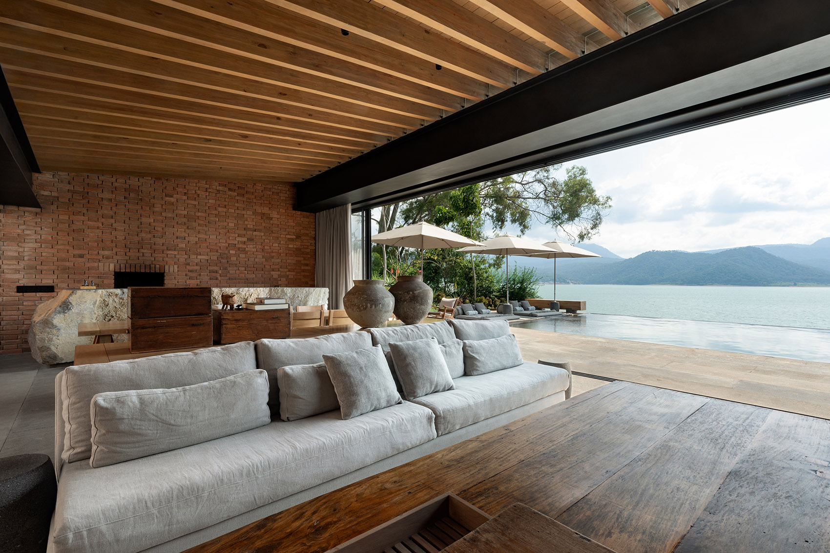 墨西哥 La Peña 湖畔住宅丨Central de Arquitectura-85