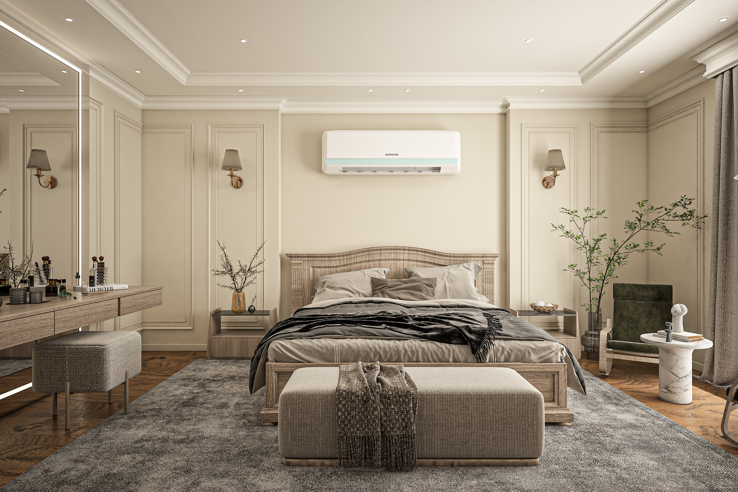 经典大床房丨DEKORNA INTERIOR DESIGN STUDIO-10