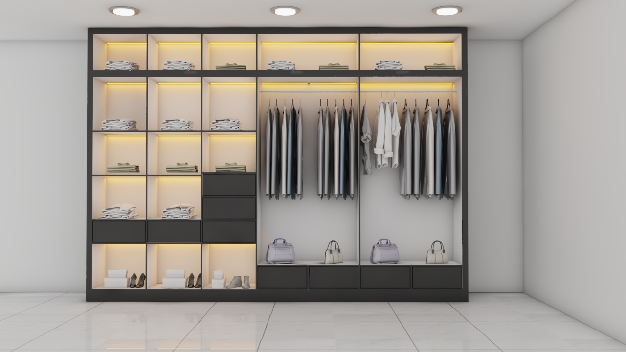 WARDROBE & LED WALL-25