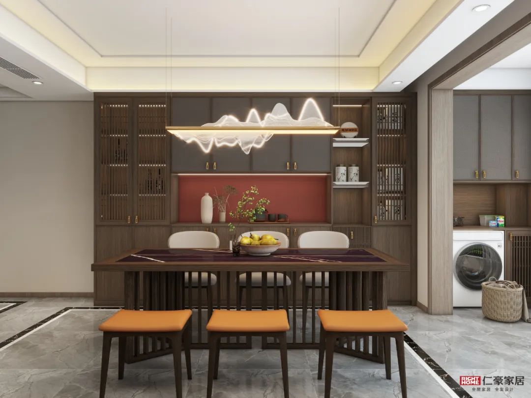 仁豪全案No.19 | 135㎡墨香居，触动心灵的东方交响乐-39