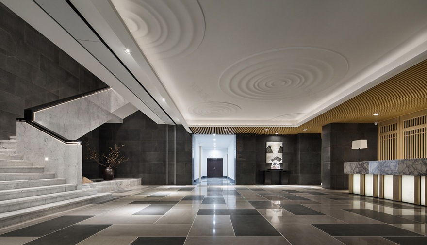 徐州万科翡翠天御售楼处 | 幽微蕴藉,空灵清远-42