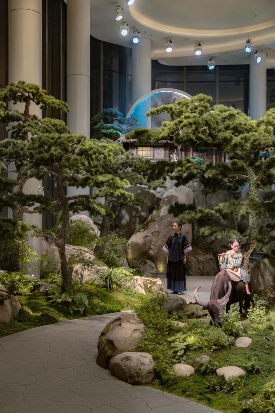 JLC金陵中環|从水墨画境走入自然草木-22