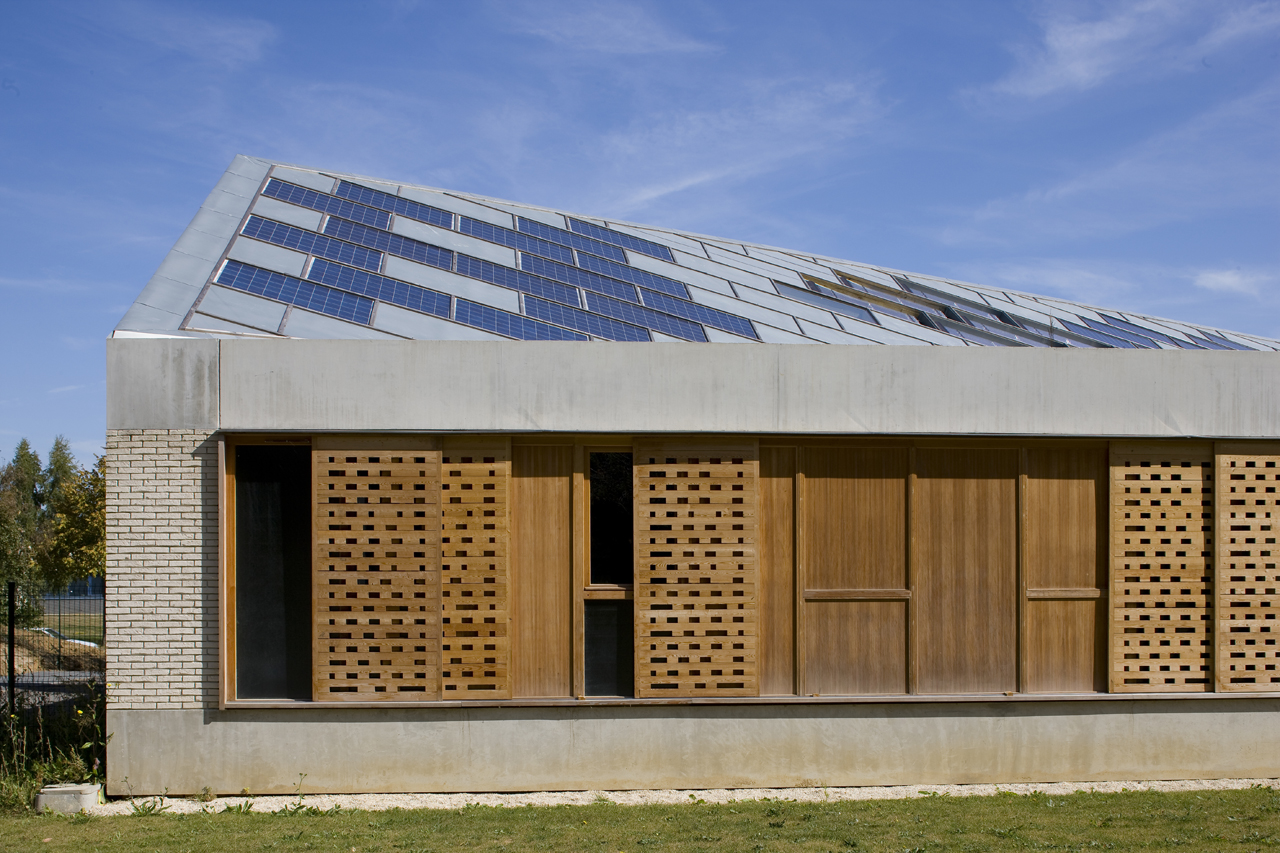 法国卡昂公园服务中心绿色建筑设计-13