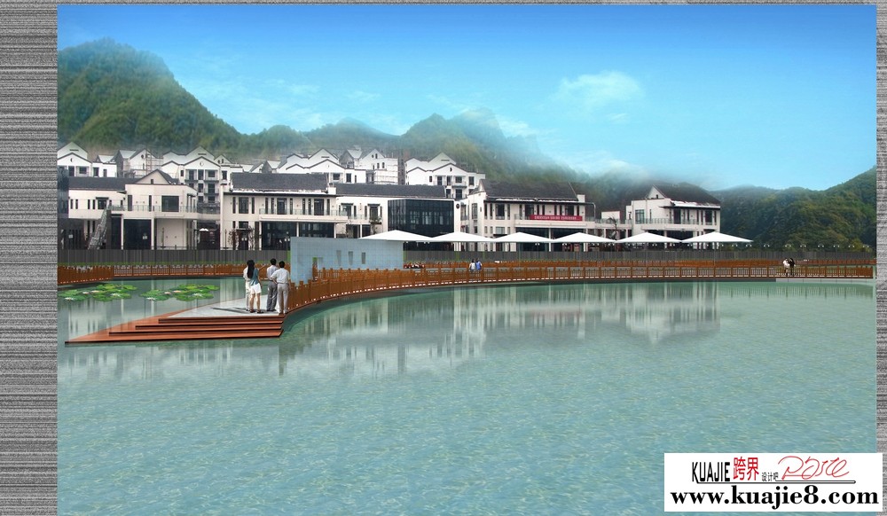 武当山新区 太极湖栈道景观-18