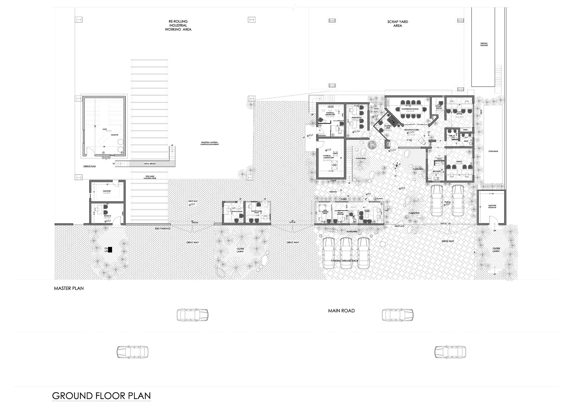 卡拉奇钢铁工业公司（通常Industries在企业名称里可理解为公司 ，当然也可能根据实际情况为卡拉奇钢铁工业 ，这里按常见企业命名习惯处理） 丨巴基斯坦伊斯兰堡丨DB Studios,Modative Design Studio-20