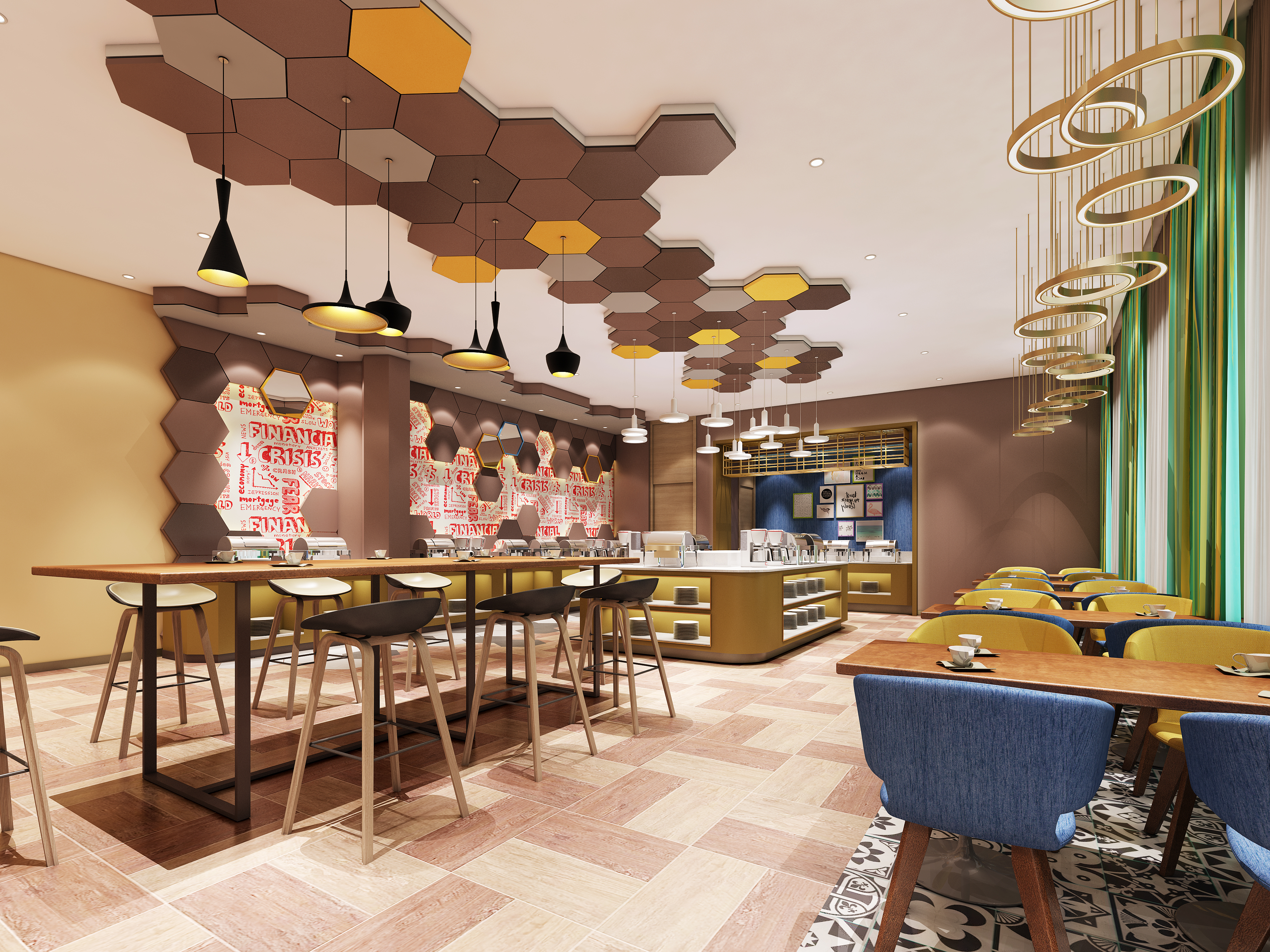 北京某酒店公区效果图-6