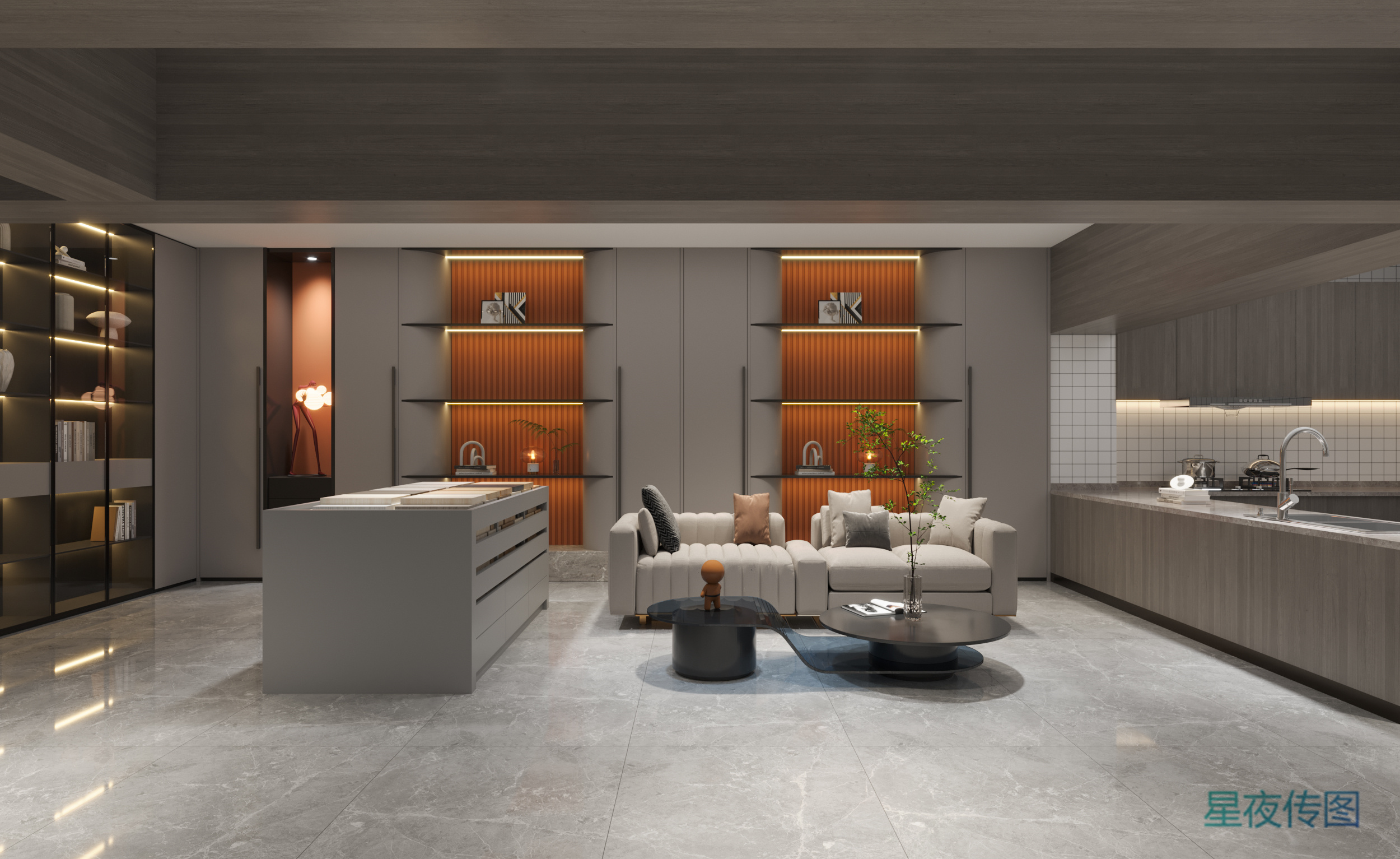 工装设计分享——休闲办公一体-1