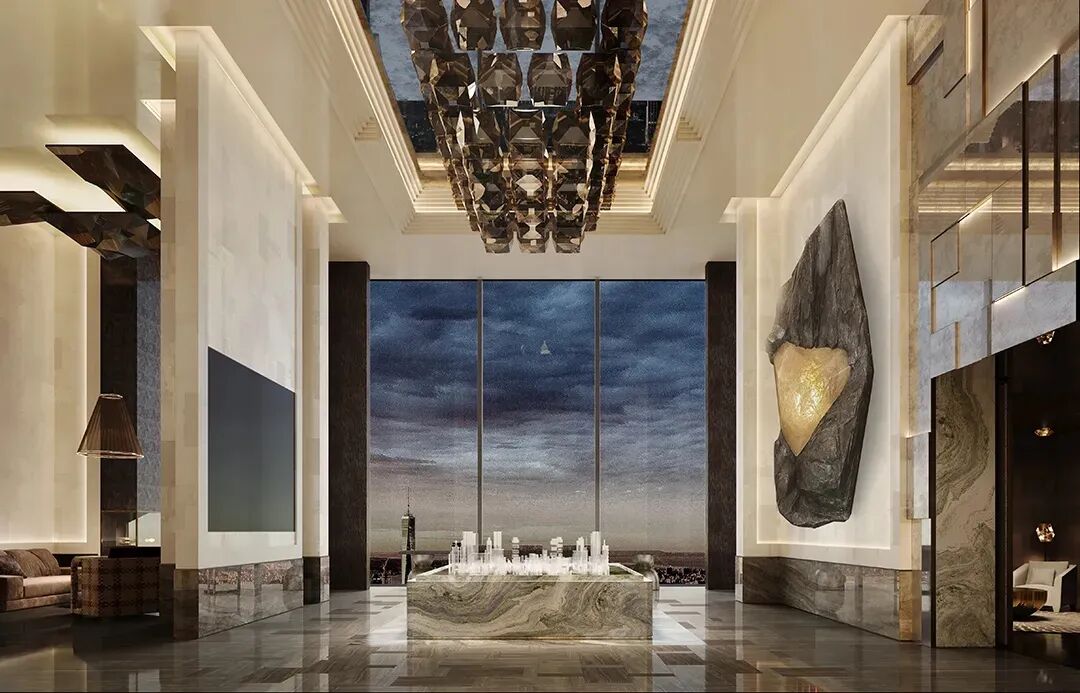 紫香舸×首发  “珠宝级”顶级精奢地产设计, 每一处细节都是高阶审美!-28