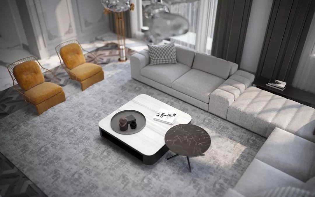 诸暨山下湖1000+㎡现代美学独栋别墅设计-14