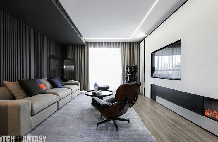 魔都小两口 210㎡大宅,悬空玻璃栈道治恐高!-18