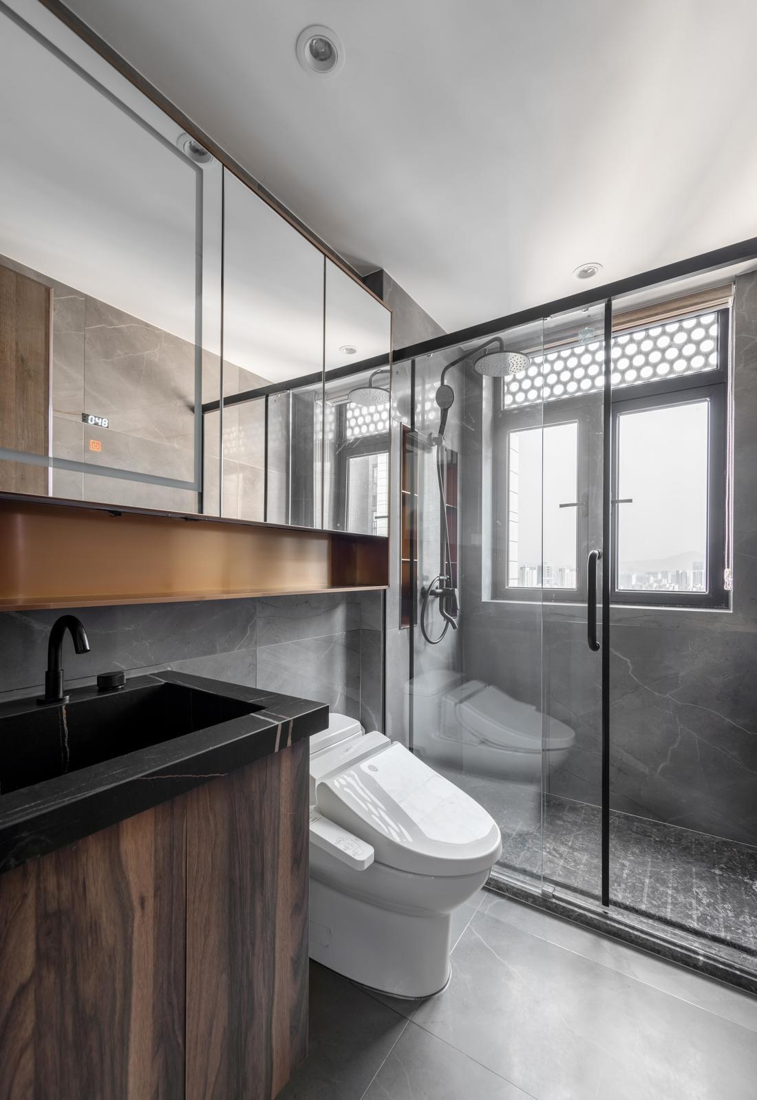 95 后高级风婚房，胡桃木与大理石的完美融合-28